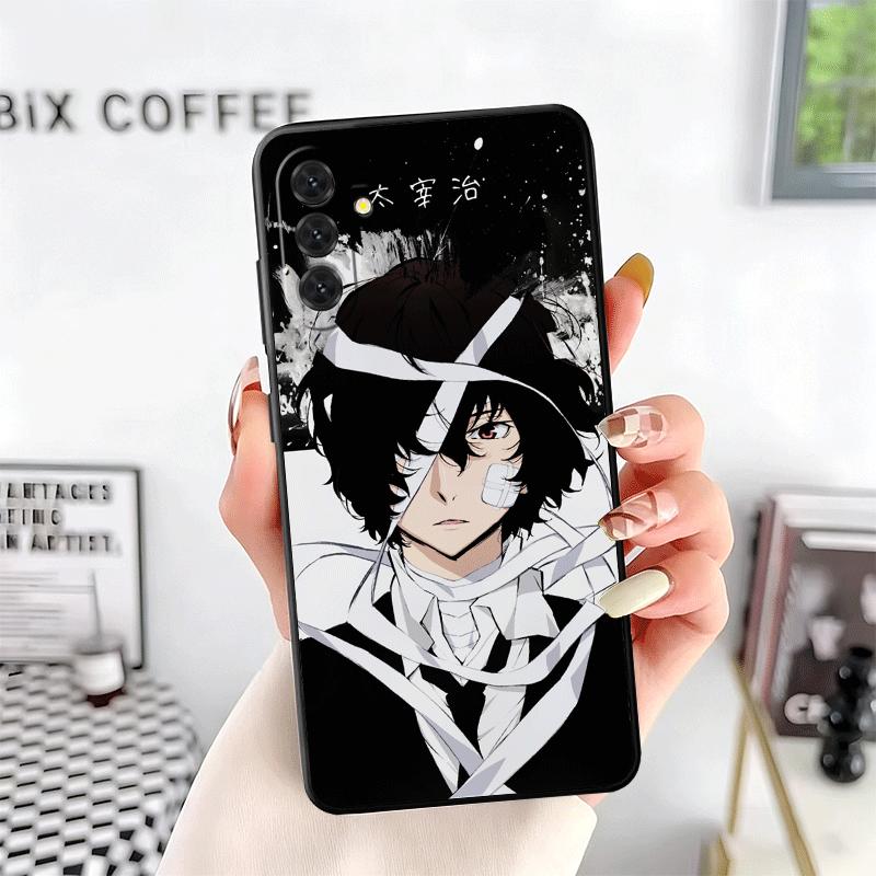 Bungo Stray Dogs Dazai Soft Phone Case for Samsung A17 A37 A57 A16 A26 A36 A56 A15 A25 A35 A55 A14 A24 A34 A54 A13 A23 A33 A53 A