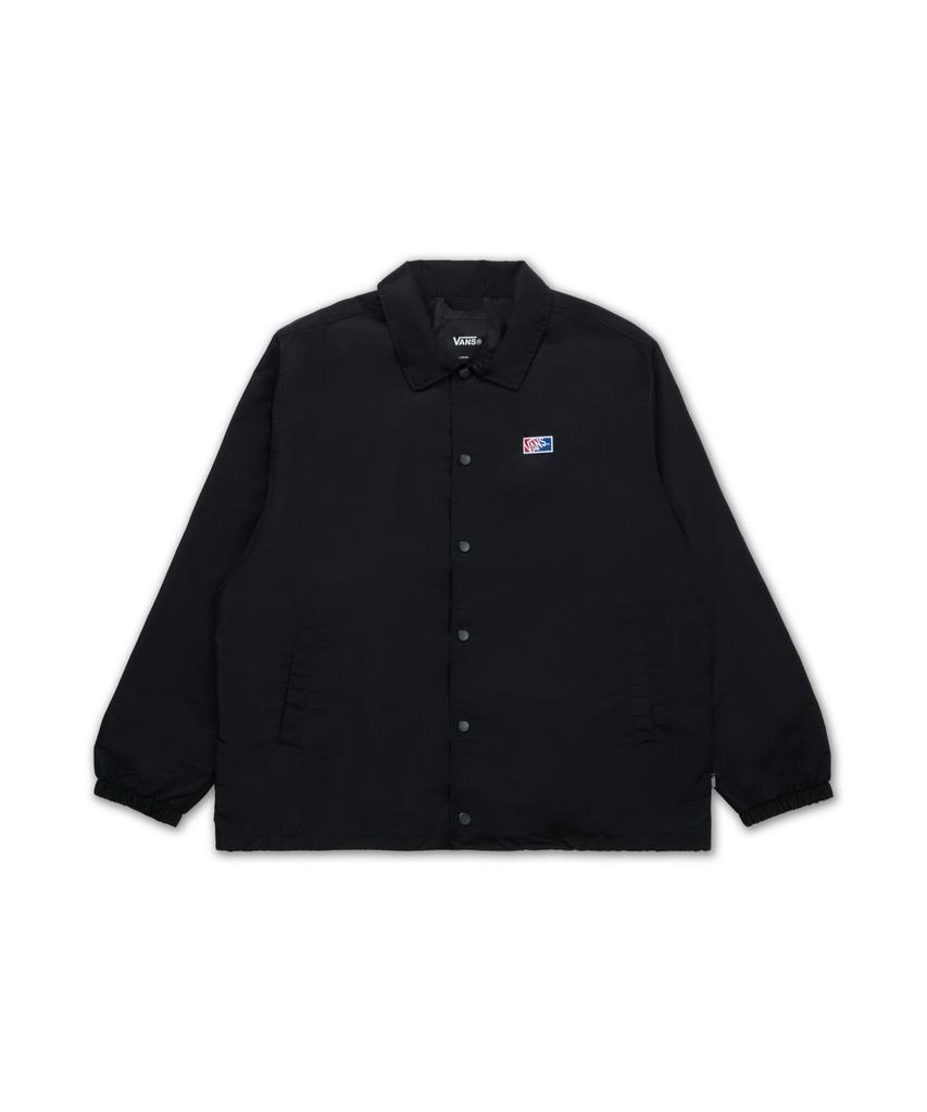 Vans Toray Nylon Coach Jacket - Black:White / Vn000P73Y281