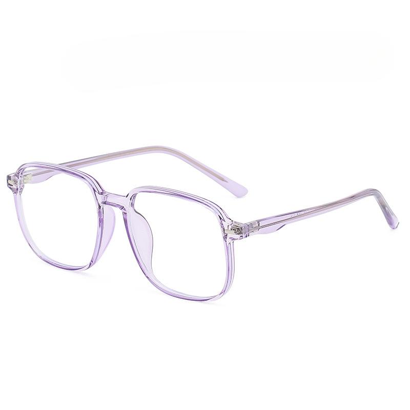 Fashion Anti-blue Glasses Retro Square Meter Nail Frame Universal Computer Goggles for Men and Women.