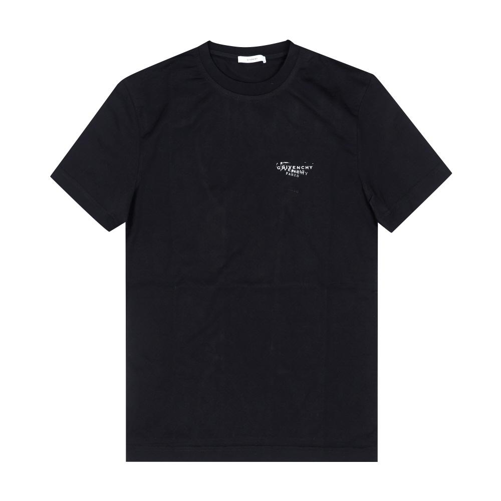 Givenchy Men ShorT Sleeve T shirT sTamp Logo Bm71nk3ysa 001