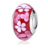 925 Silver Murano Glass Charms Fit Bracelets Round Murano Glass Charms Beads DIY Women Jewelry Gifts For Women