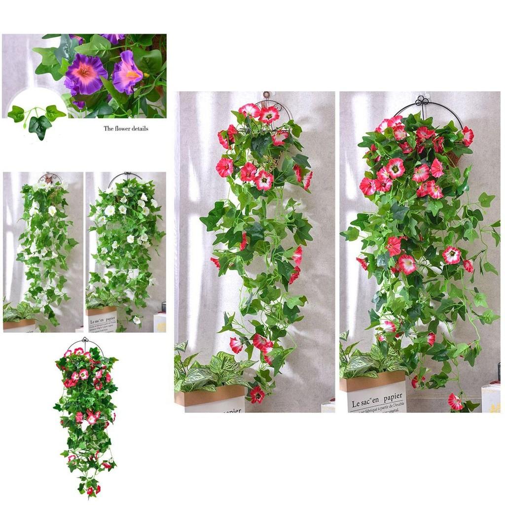 Kunstmatige Ochtendgloren Zijdebloemen 100 cm Lang Voor Huis- En Tuindecoratie**