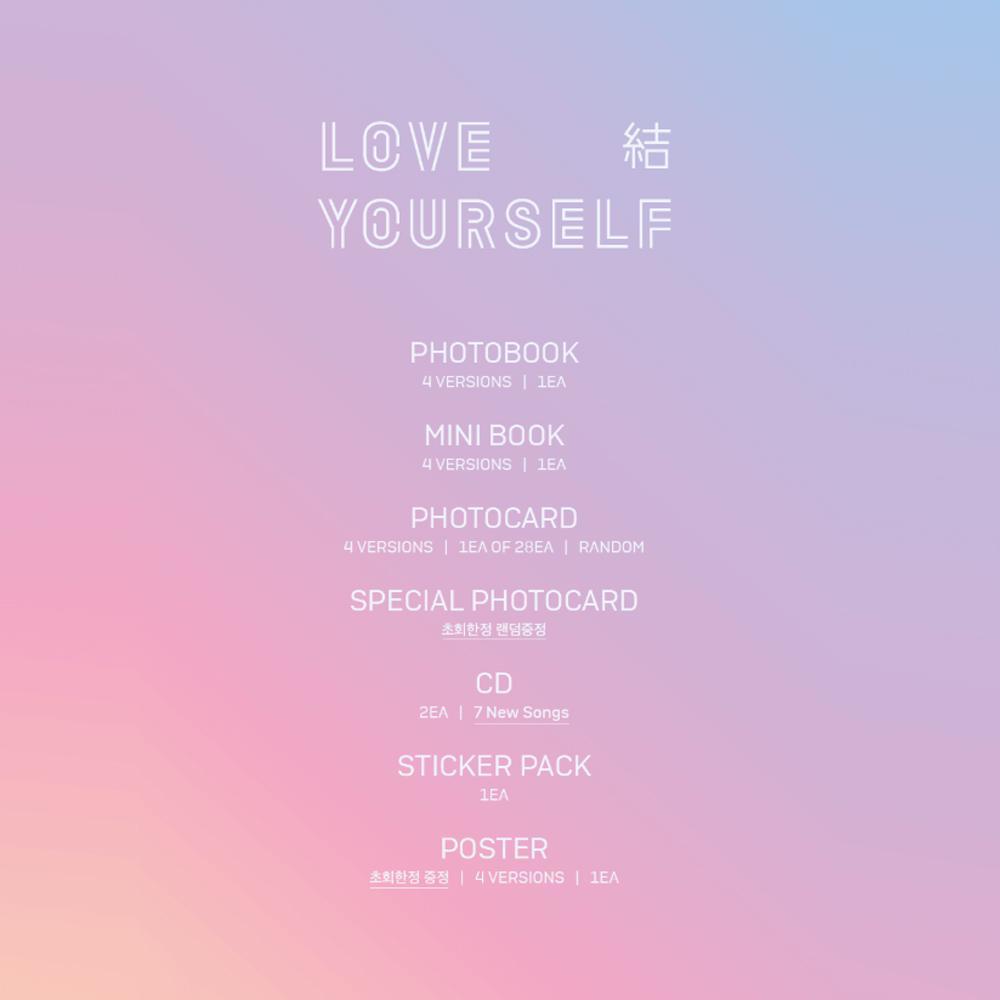 BTS LOVE YOURSELF : ANSWER / IDOL / 4 Versions