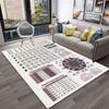 Muziek Gitaar Akkoorden Theorie Grafiek Piano Tapijt Vloerkleed Antislip Mat voor Huis Woonkamer Slaapkamer Bank Decor Kinderkamer Tapijt