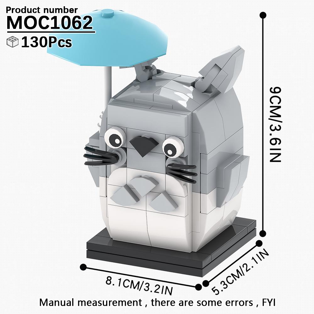 MOOXI Tier-Serie MOC Baustein Panda Tiger Katze BrickHeaded Ser Modell Erwachsene Baustein Kinder Lernspielzeug Für Kinder Geschenk
