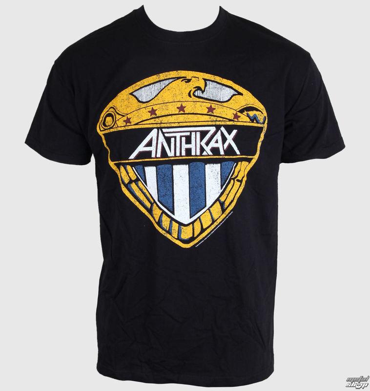 Seltenes Anthrax Band Grafik Baumwoll T-Shirt Unisex Sommer Kurzarm Modemarke Tee Luxus Lässig Vintage Retro Top