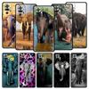 Capa de telefone criativa de elefante animal para Xiaomi Redmi Note 13 12 5G 11 10 Pro Plus 4G 9S 9 8 7 9T 13C 10C 9C 9A Capa de silicone