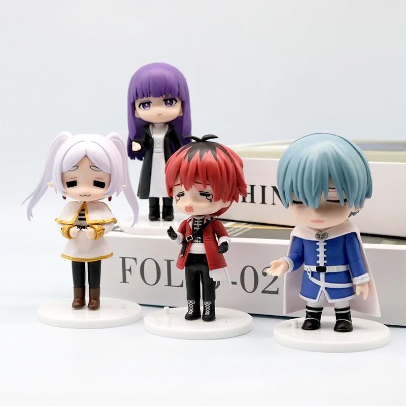8 Stück FuRyu Nudelstopper Sousou no Frieren Anime Mädchen Figur Frieren Jenseits des Endes der Reise Actionfigur Sammlermodell Spielzeug