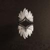Retro Angel Wings Ring For Women Zinc Alloy Color Punk Gothic Adjustable Open Ring Handmade Designer Zircon Unisex Accessories Gift