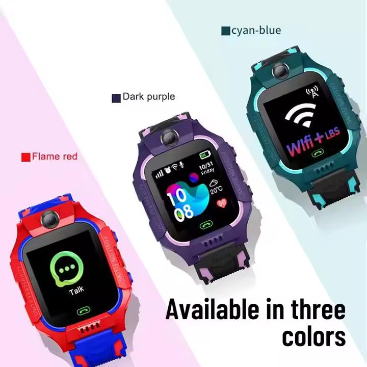 Q19 Kids Smart Watch Rohs Ce 4g Gps Smart Watch Sim Card SOS Video Call Message Smartwatch for Boys and Girls