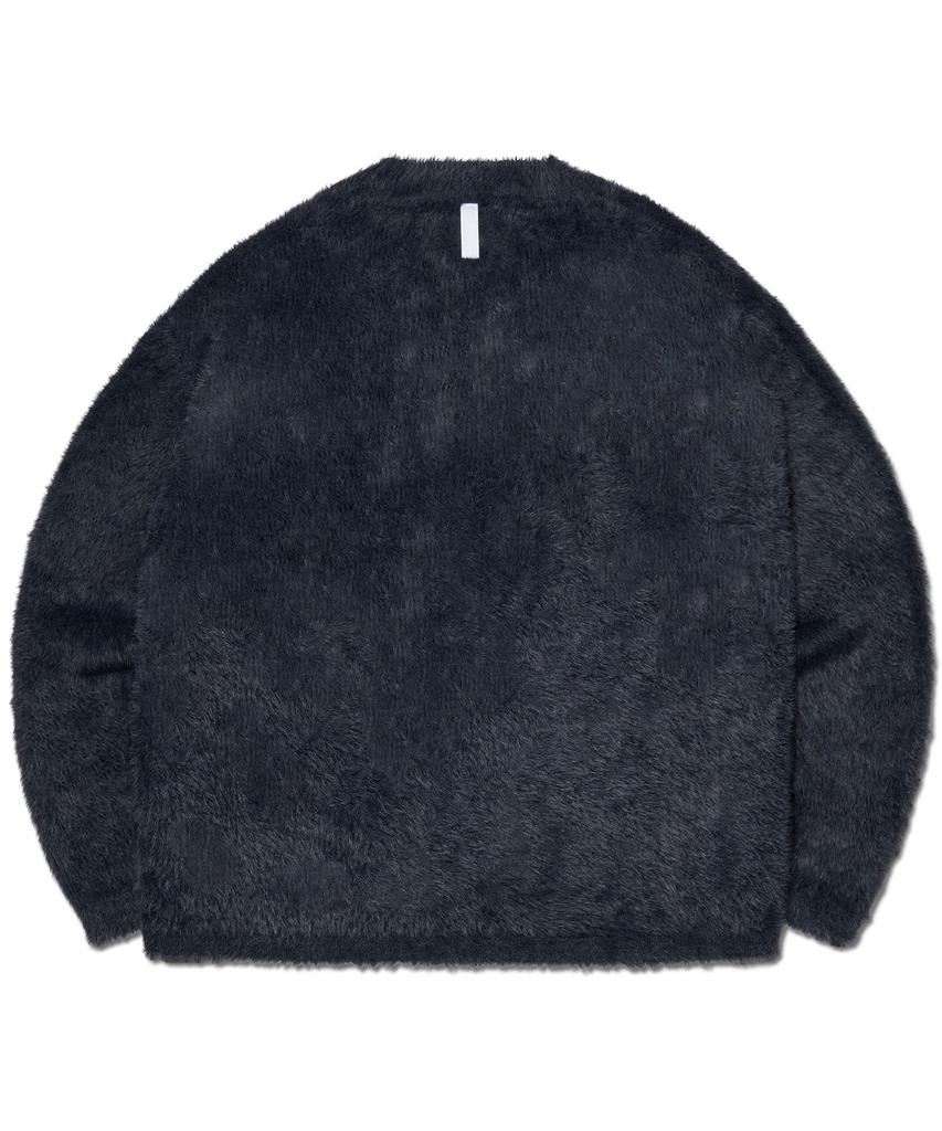 Nomaenyueol Fuzz Hairy Knit - Dusk