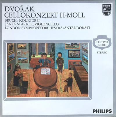 LP Plaat ANTONN DVOK MAX BRUCH JANOS Celloconcert In Hmoll Op. 104 K 839544VGY Philips Nederland Klassiek Gebruikt