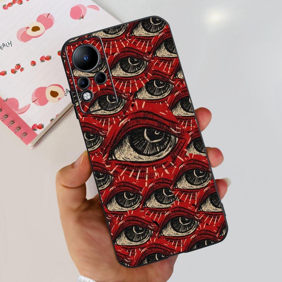 For Infinix Note 11 Case X663 X663B Cute Fashion Painted Cover Case For Infinix Note 12 Note12 Note11 X663C Soft TPU Fundas Capa