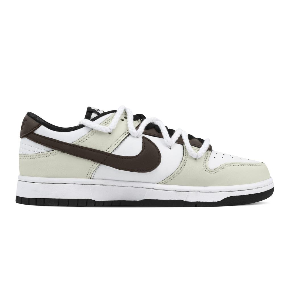 Nike Dunk Soft Coconut Heart Box Abrasion Resistant Low Top Skateboard Shoes Unisex Yellow HF5441-100(Team773-1-)