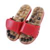Natural Pebbles Acupressure Massage Slippers Rotating Foot Massager Shoes  Foot Acupoint