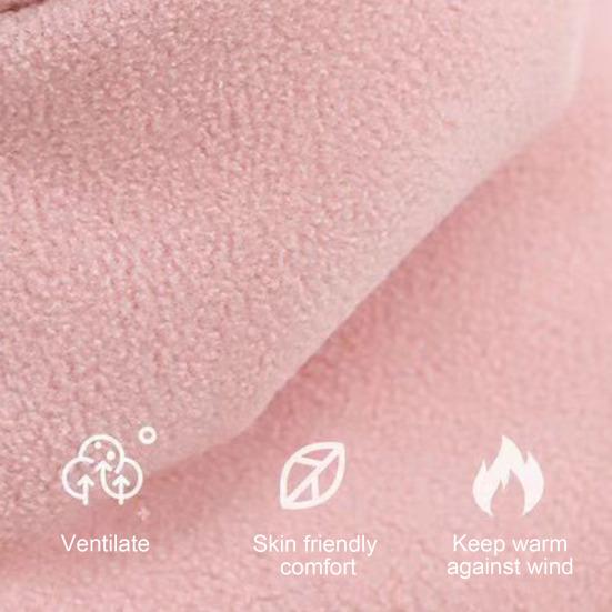Jednobarevný šátek Dámské zahuštěný sametový teplý knoflíky zapínání šátek Rychleschnoucí, pot absorbující zavinovací šátek