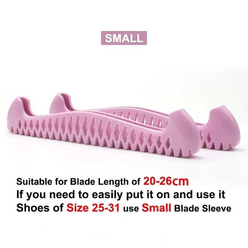 S/L/XL Walkable Ice Skate Blade Cover TPU Figure Skate Hockey Skates Prevent Puncture Scalable Blade Sleeve Blade Knife Cover