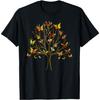 Fjäril Livets Träd Fjärilar T-shirt