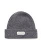 YALE Wool Knit Beanie_Charcoal