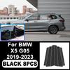 For BMW X5 G05 - Piano Black B C Pillar Stickers, Easy Tall PC Window Trim Anti-Scratch Exterior Styling Parts
