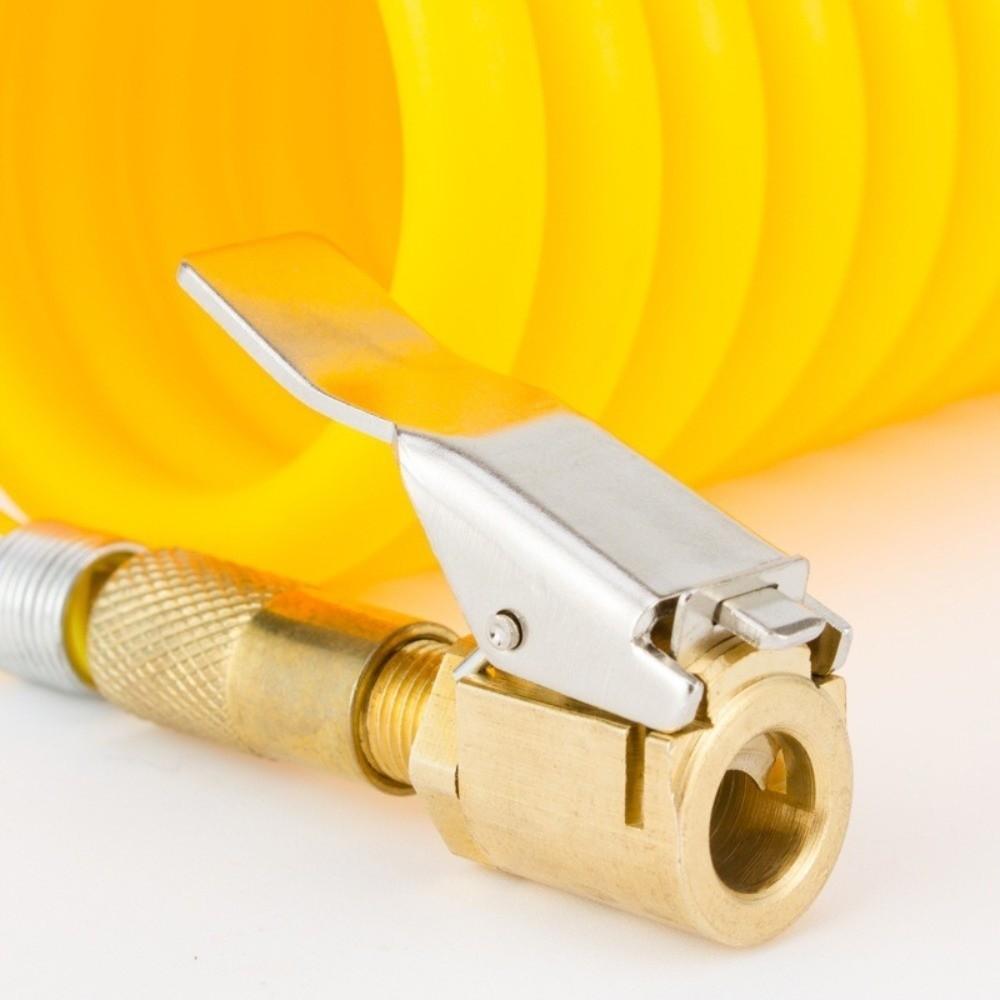 8mm Size Tire Air Chuck Clip Clamp Connector Brass Air Chuck Vehicle Inflation