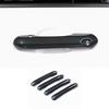 Exterior Side Door Handle Strip Trim For Ford Explorer -23 ABS Carbon Fiber