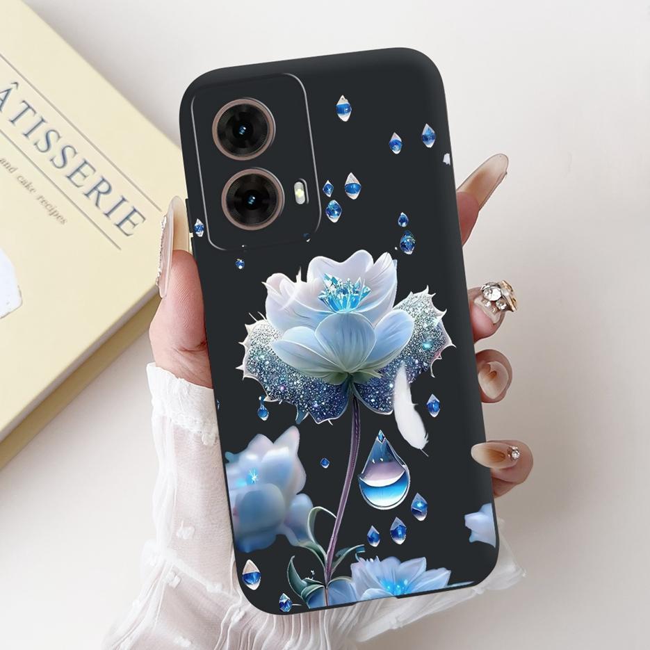 For Motorola Moto G85 5G Case XT2427-1 Luxury Candy Painted Cover Soft TPU Phone Case For Moto G35 G 55 85 MotoG55 MotoG85 Shell
