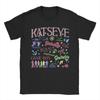 Katseye Member & Song Collage Vintage T-Shirt, Unisex Global Pop Fan Y2K Tee, 100% Cotton Casual Short Sleeve Top