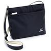 Crossbody Shoulder Bag Dark 10911 [Kitamura] R-0702 Women's Blue/Ivory [Navy]