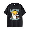 Lactose Tolerant Funny Cow Meme TShirt Unisex WoUnisex Casual Cozy Oversized Short Sleeve Male Fashion Casual Vintage T Shirts Tops