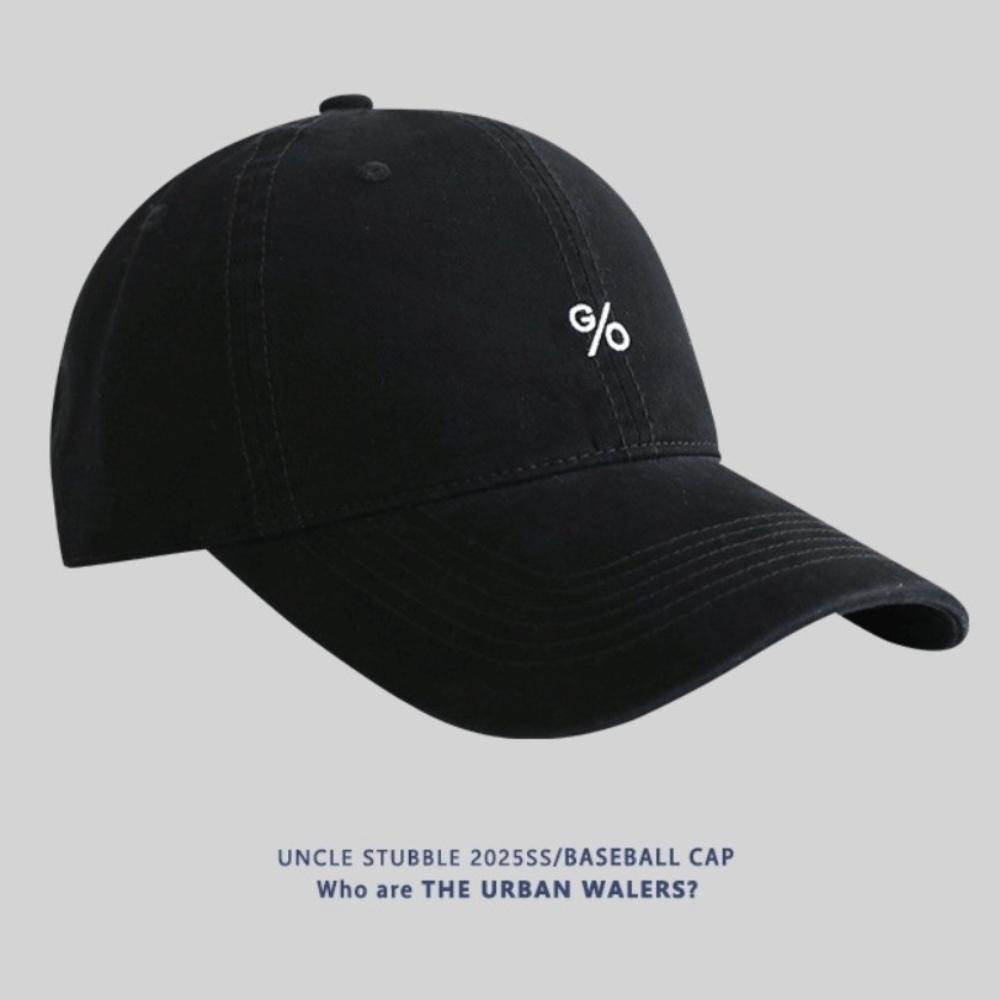 Fashion Adjustable Sun Hats Solid Color Breathable Sunscreen Hat Cotton Embroidered Design Wide Brim Cap for Men Women