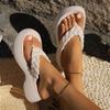 Soft Sole Platform Flip Flops Woman Clip Toe Eva Non-Slip Cloud Slippers Women 2025 Summer Thick Bottom Bathroom Slides Sandal