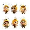 Rétroviseur Accès Acrylique Abeilles Miroir de Voiture Accroches Décorations Pendentifs pour Décorations Intérieures Automobiles
