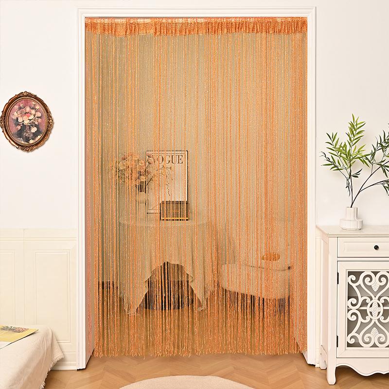 Decorative Door Curtains Tassel Window Curtain Sheer Mosquito Repellent Door Curtain Summer Curtains Decorations