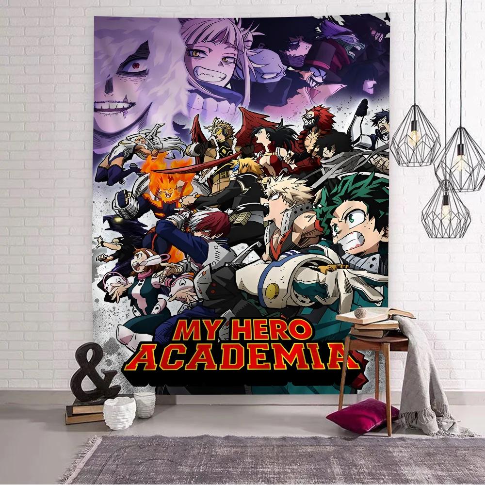 VIKAMA My Hero Academia Anime Wandkleed Schattig Decoratief Wandkleed Perfect Voor Woonkamers Slaapkamers En Woondecoratie