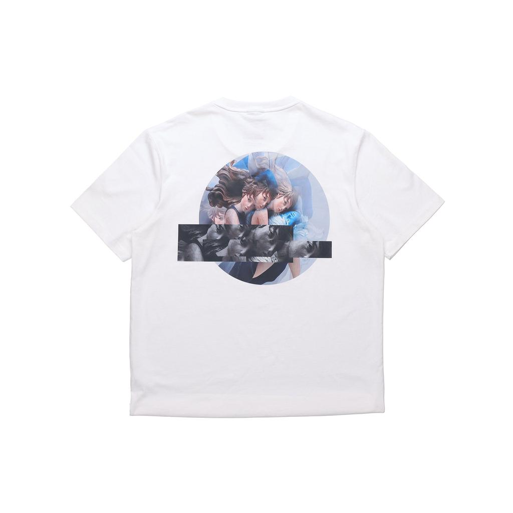 adidas Originals Artist Tee SS mit Rückenprint Herren Oberteile Weiß HA4704