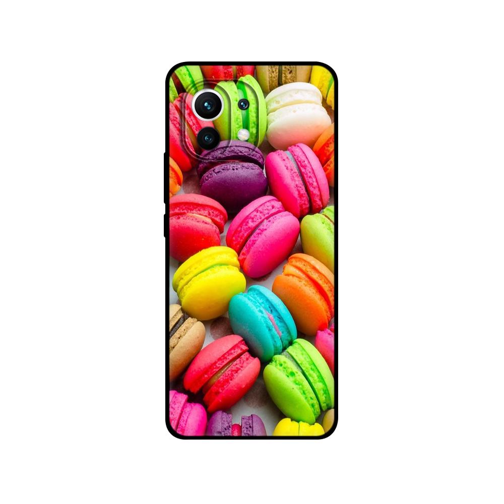 Xiaomi Mi 11 | Mi 11 Lite 5G NE 4G | Mi 11i Tok Hátlap Xiaomi Mi 11 Ultra Telefonvédő Szilikon Funda fekete tpu tok