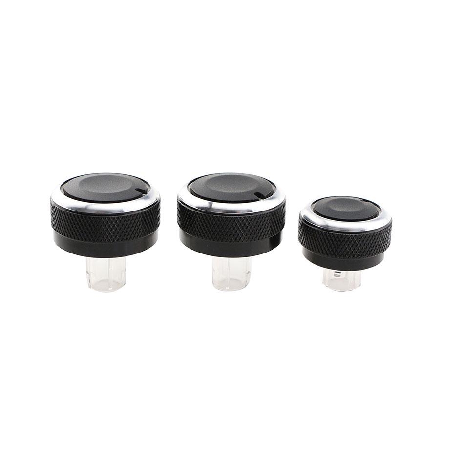 3 Teile/satz Klimaanlage Wärme Control Schalter Knopf für Skoda Superb Octavia MK1 2007-2013 AC Knöpfe Auto