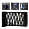 1Pc Car Back Rear Mesh Trunk Seat Elastic String Net Universal Storage Bag Pocket Cage Auto Organizer Seat Back Bag