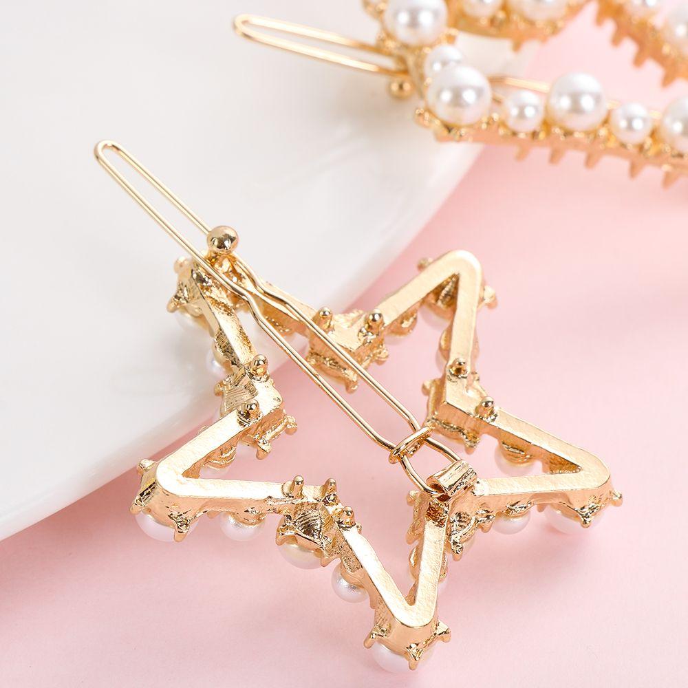 Ladies Girls Hair Styling Headwear Barrettes Hair Clips Women Pearls Hairpins Hairgrip