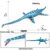 Jurassic Dinosaur Toy Set: Thick-Nosed Dragon, T-Rex, Velociraptor, Pterodactyl, Mosasaurus, Spinosaurus