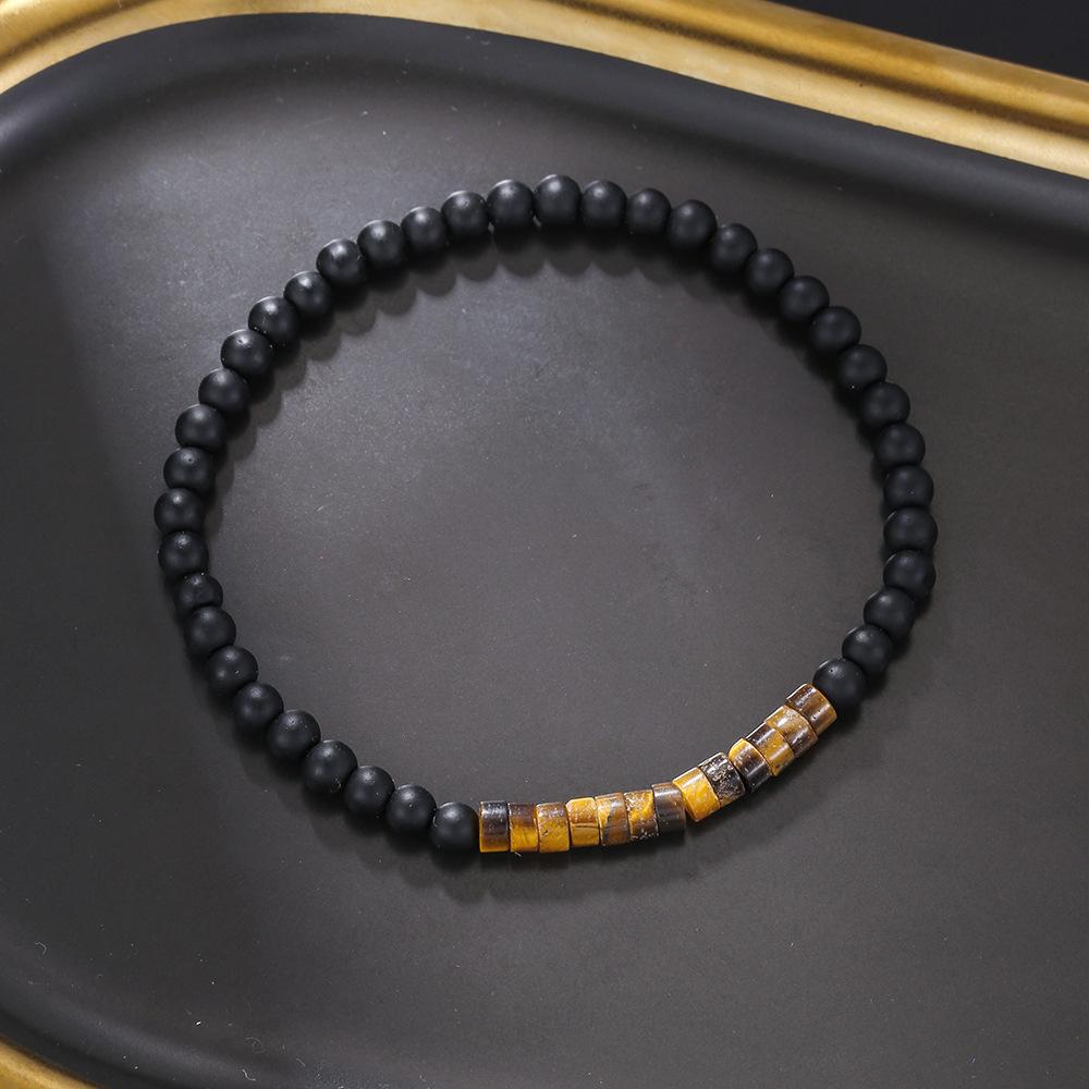 Kokosnootschel Kralenarmband Dames Bohemien Rijstvlokken Turkoois Blauw Goud Grit Armband Armband