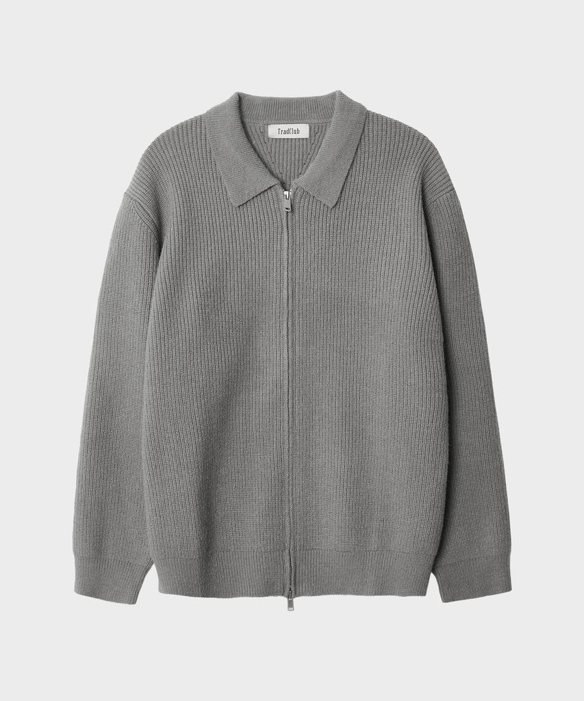 TRADCLUB Zip-Up Knit (5 Colors) (Type B)