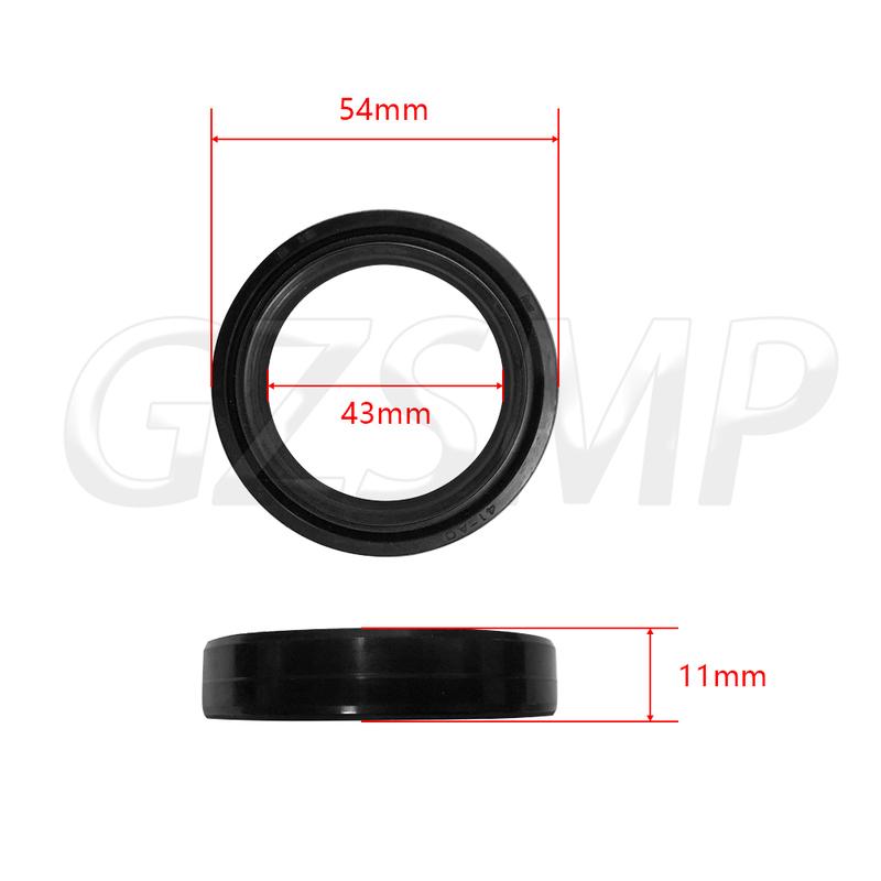 Front Fork Oil Seal & Dust Cover 43x54x11 Fit for Honda CBR1000RR CB1300S CBR1100XX CBR600F4i VTR1000 XL1000V