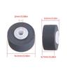Cassette Tape Recorder Pinch Roller Wheel Rubber Pressure Recorder Belt Pulley Replacement For Tape Recorder