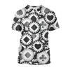 T-shirt Estetiche Stampate con Carte da Gioco 3D alla Moda Uomo Magliette Grafiche Divertenti da Casinò Abbigliamento Harajuku Top a Maniche Corte