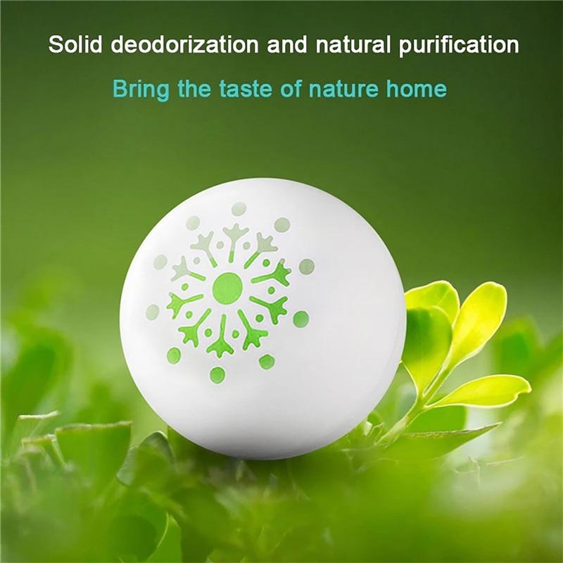 12/1PCS Deodorizer Freshener Balls For Shoes Multifunction Jasmine Scent Fresheners Footwear Shoe Closet Toilet Deodorization