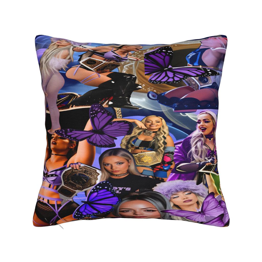 Liv Morgan American Wrestler And Actress Pillow Case Custom Pillow Cover For Chair Sofa Home Decor Cute Funny Pillowcases