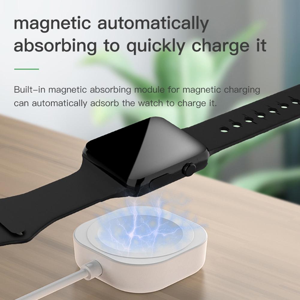 Upgrade Watch Charger 5.0 Ft /1.5 M for iWatch Portable Wireless Charging Cable Compatible with Apple Watch Series SE/7/6/5/4/3/2/1