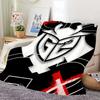 Game G-G2 Esports Blanket Skin Friendly Comfort Warm Soft Plush Blanket Suitable Sofa Living Room Office Bedroom
